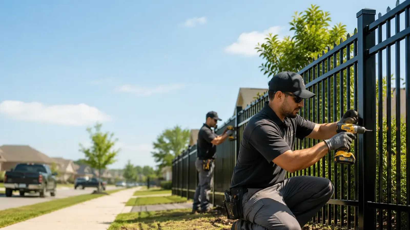 Metal Fence Installation in Glade Hill, VA